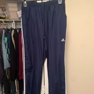Navy Blue Climaproof Adidas Track Pants